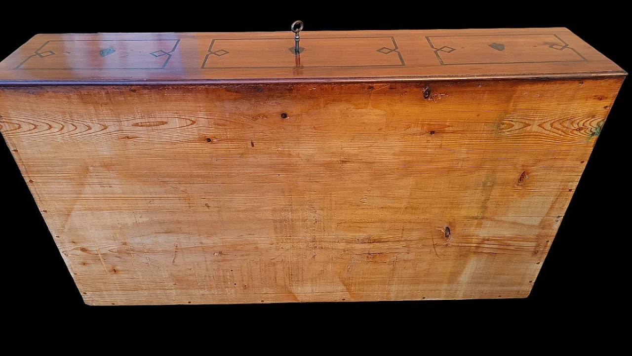 Louis XVI cherry wood flap desk with ebony inlays, late 18th century 12