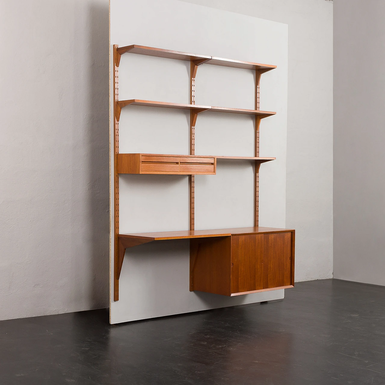 Teak Royal System bookcase by Poul Cadovius for Cado, 1960s 1