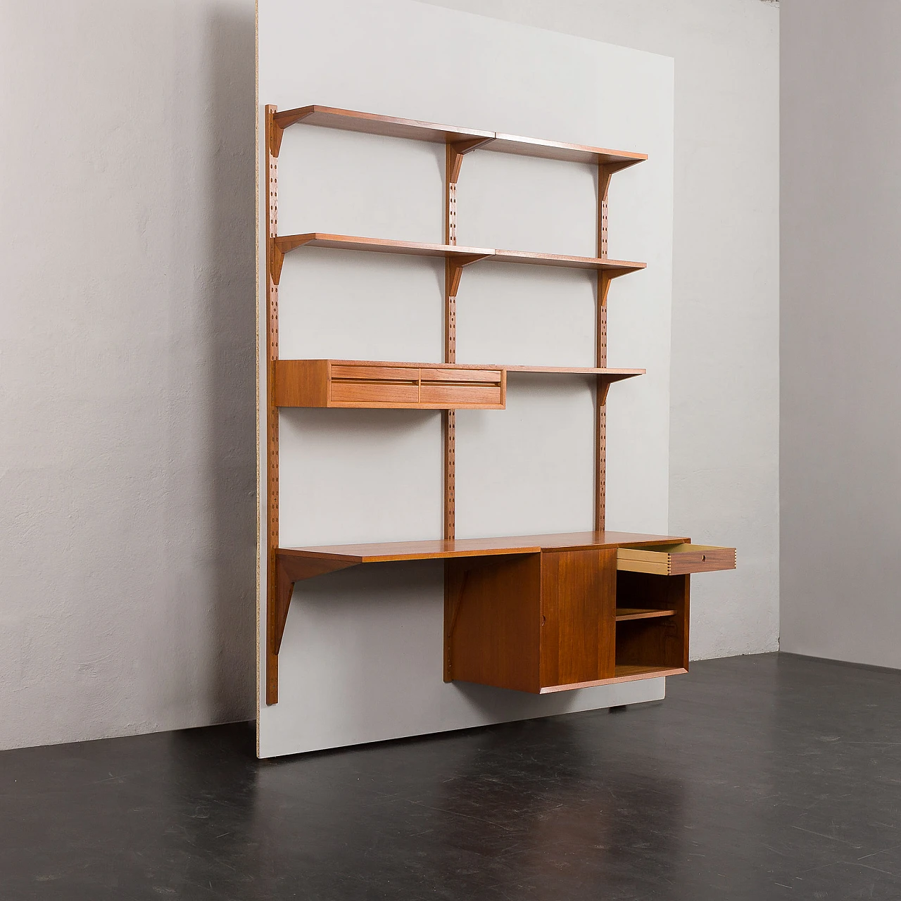 Teak Royal System bookcase by Poul Cadovius for Cado, 1960s 7