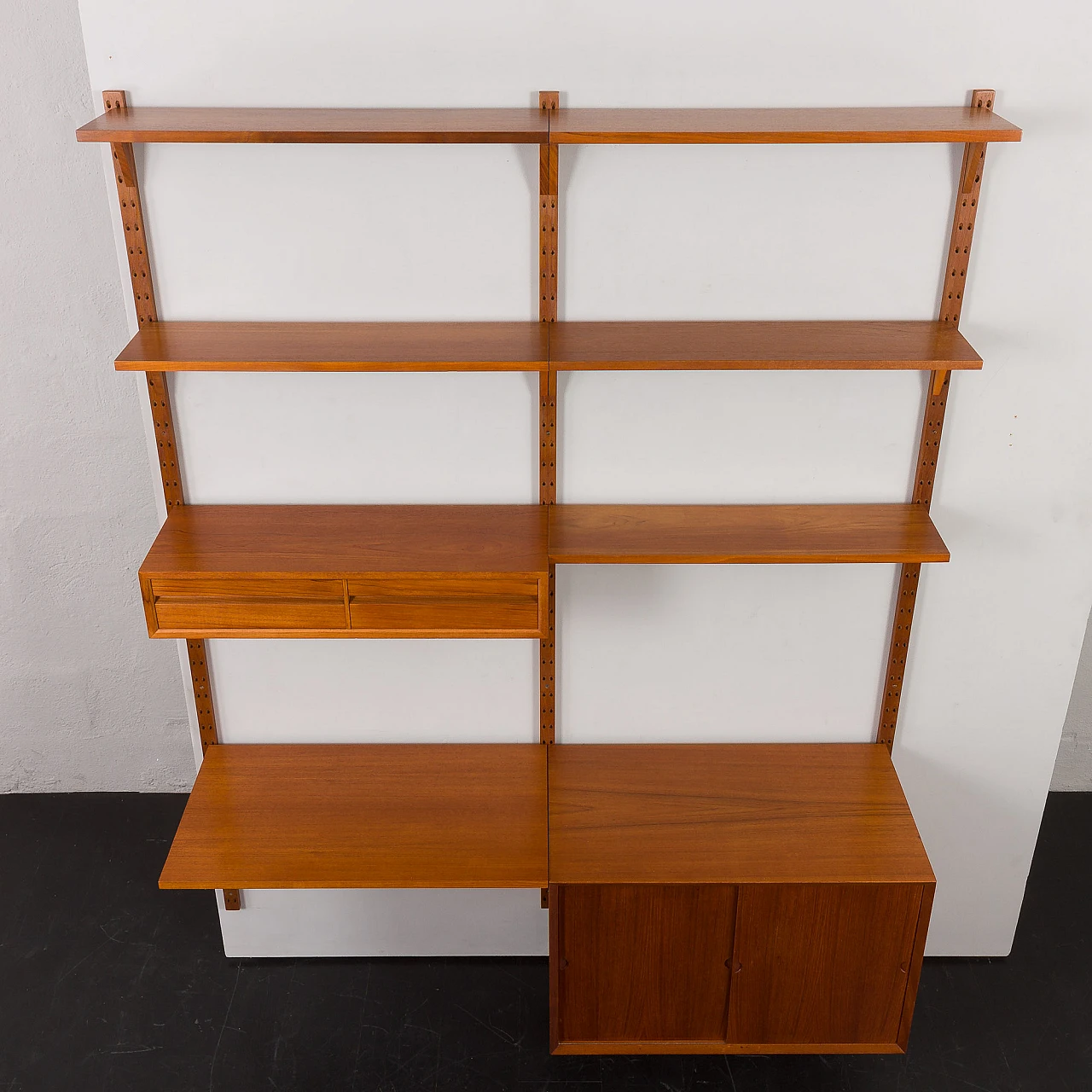 Teak Royal System bookcase by Poul Cadovius for Cado, 1960s 10