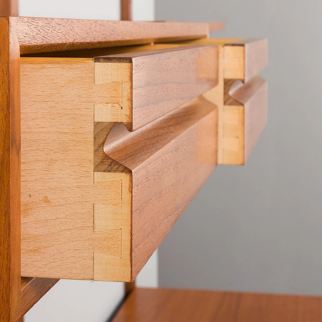 Teak Royal System bookcase by Poul Cadovius for Cado, 1960s 12