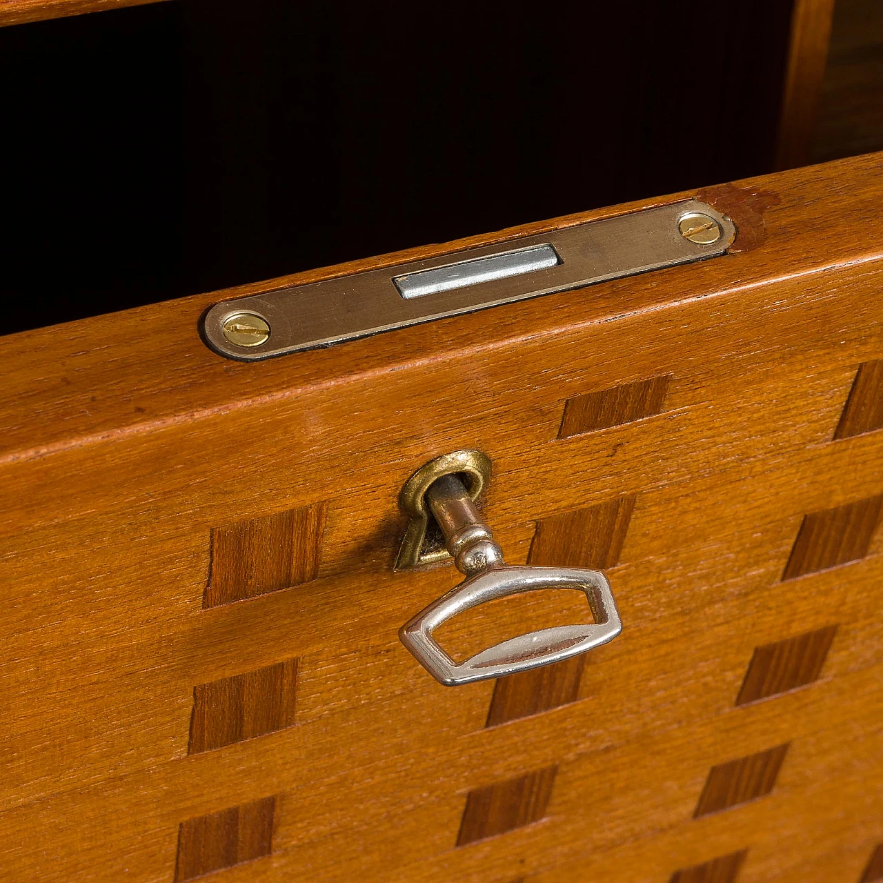 Teak three-bay bookcase by Poul Cadovius for Cado, 1970s 13