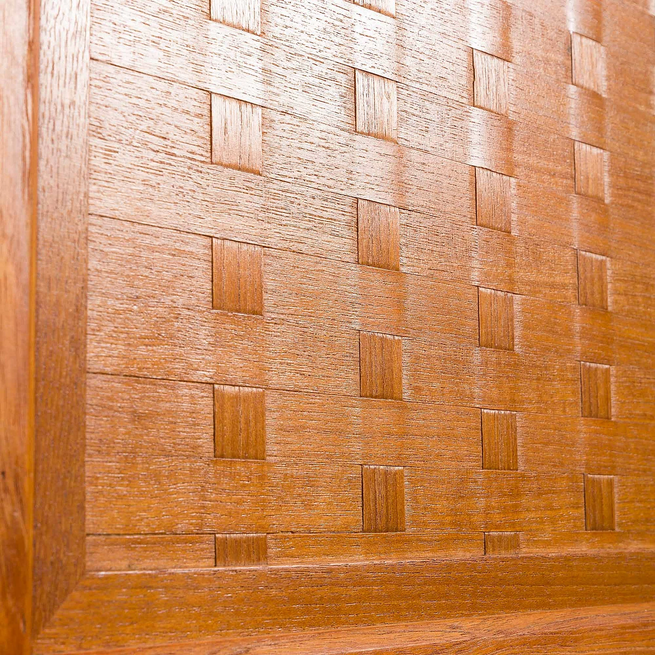 Libreria in teak a tre campate di Poul Cadovius per Cado, anni '70 15