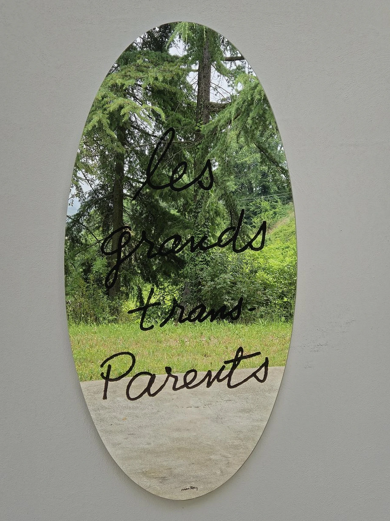 Les Grands Trans-Parents mirror by Man Ray for Simon International 2