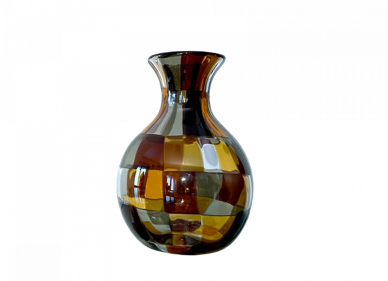 Pezzato Istanbul vase by Fulvio Bianconi for Venini, 1950 2