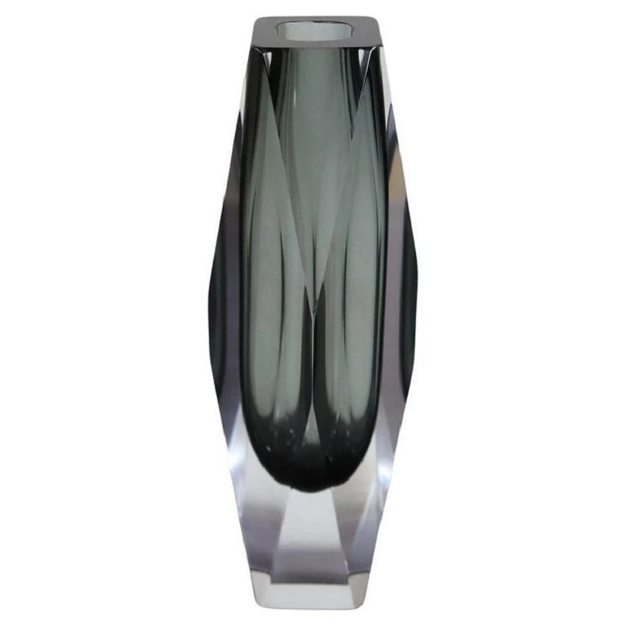 Murano glass vase by Flavio Poli for Mandruzzato, 1960s 1