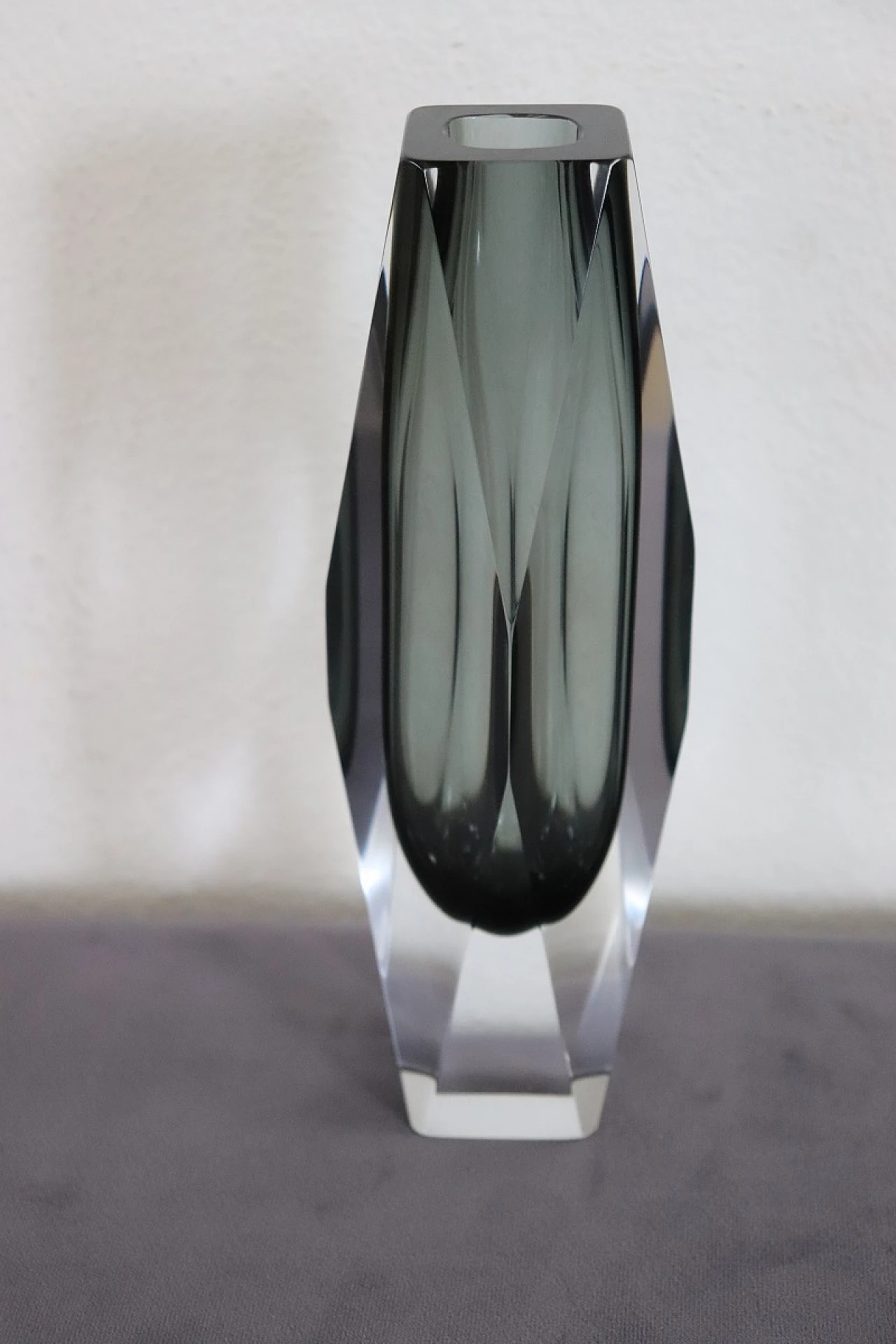 Murano glass vase by Flavio Poli for Mandruzzato, 1960s 2