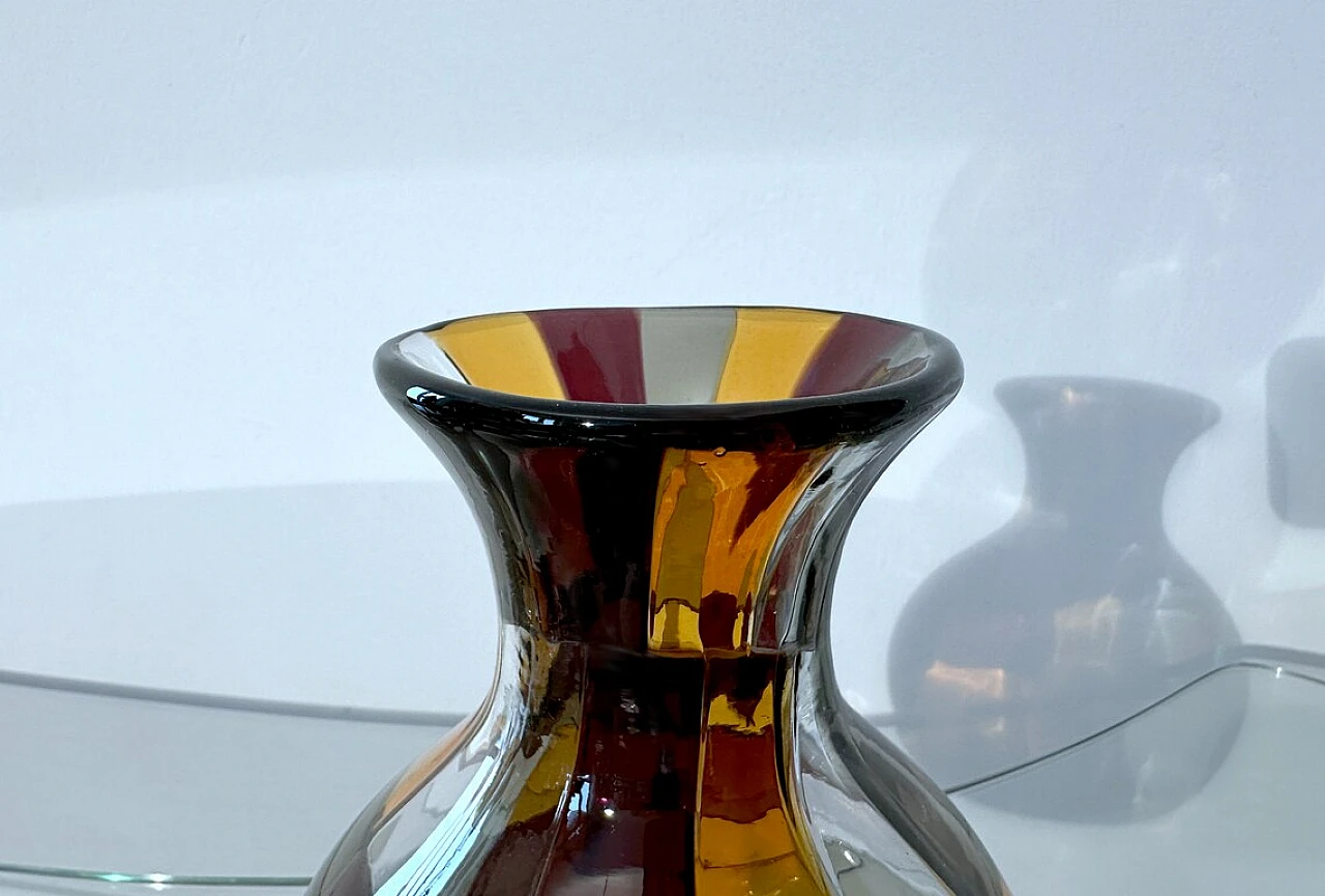 Pezzato Istanbul vase by Fulvio Bianconi for Venini, 1950 4