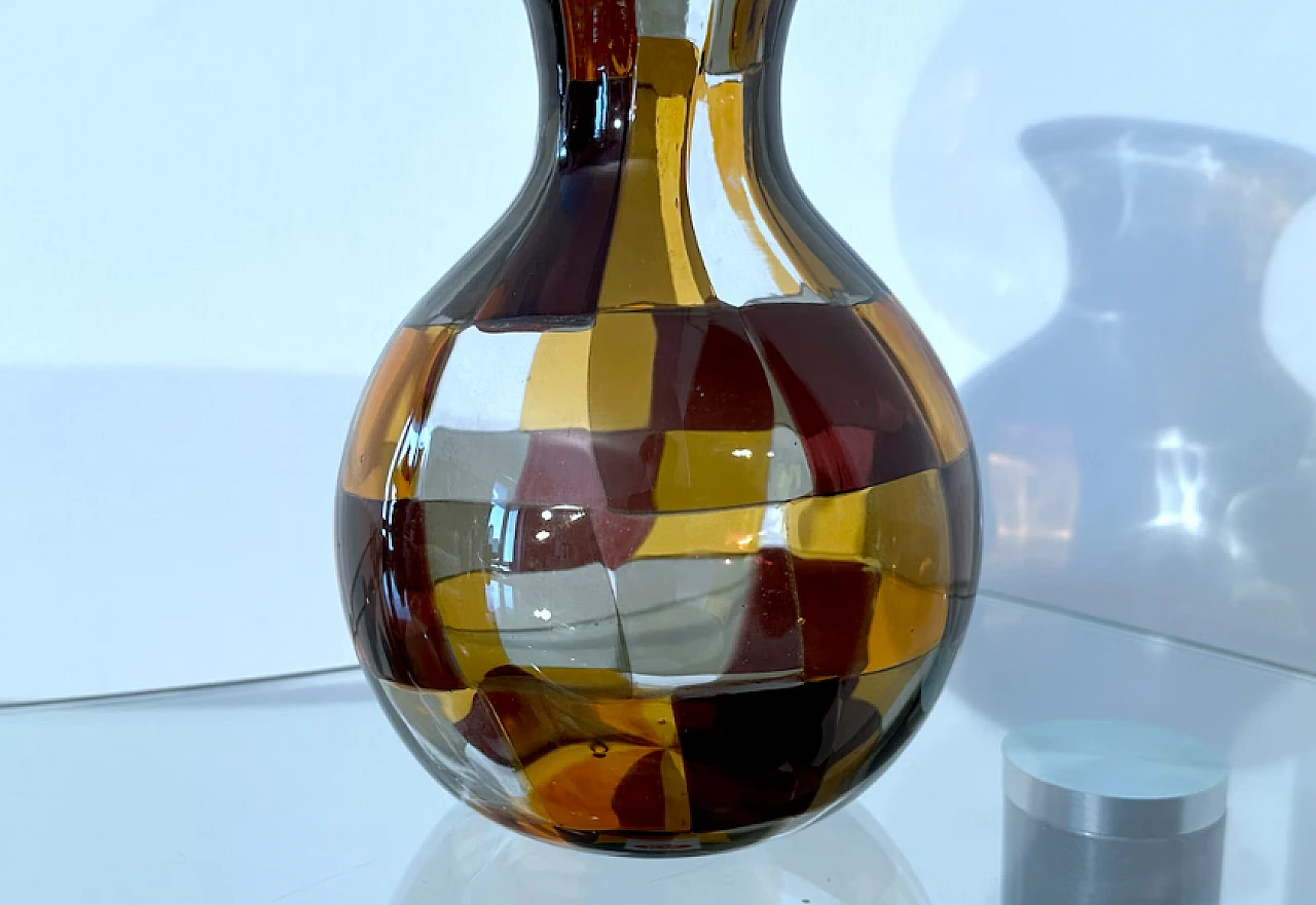 Pezzato Istanbul vase by Fulvio Bianconi for Venini, 1950 5