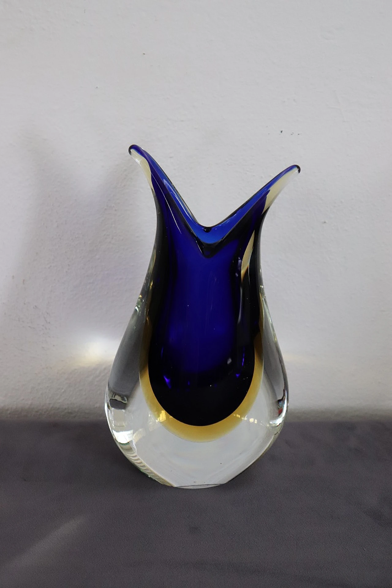 Murano glass vase by Formia, 1970s 4