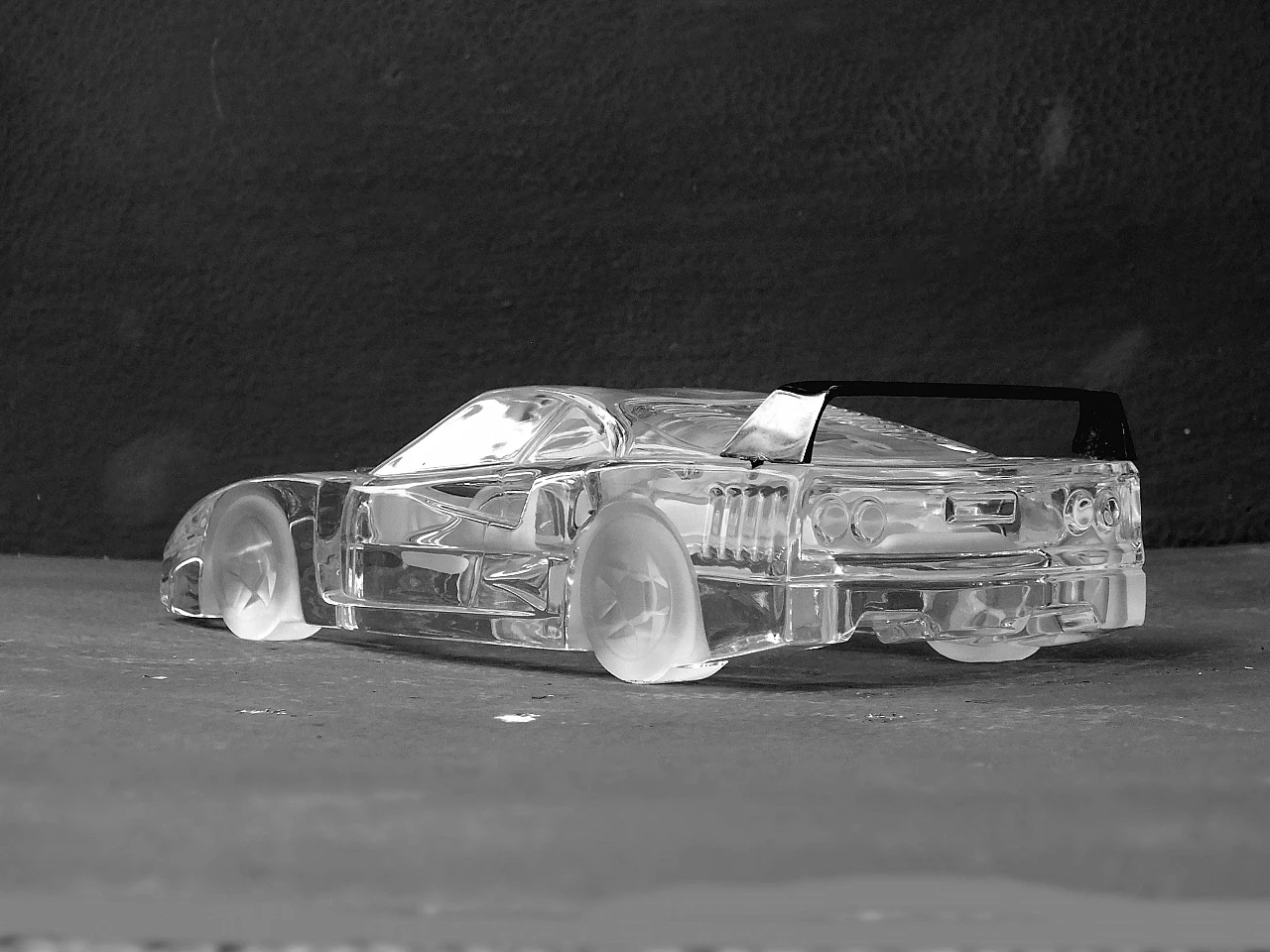 Ferrari F40 crystal model by Arnolfo di Cambio, 1980s 6