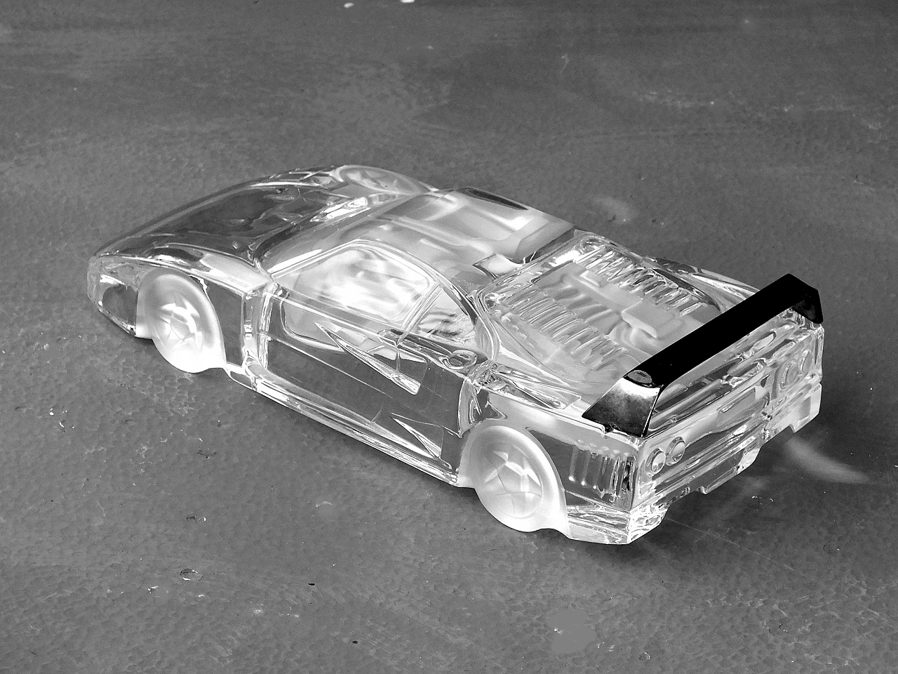 Ferrari F40 crystal model by Arnolfo di Cambio, 1980s 7