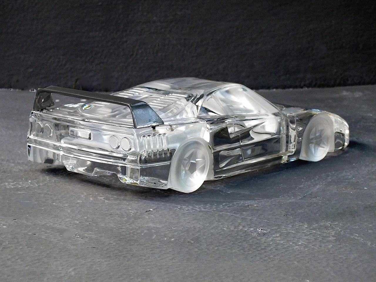 Ferrari F40 crystal model by Arnolfo di Cambio, 1980s 8