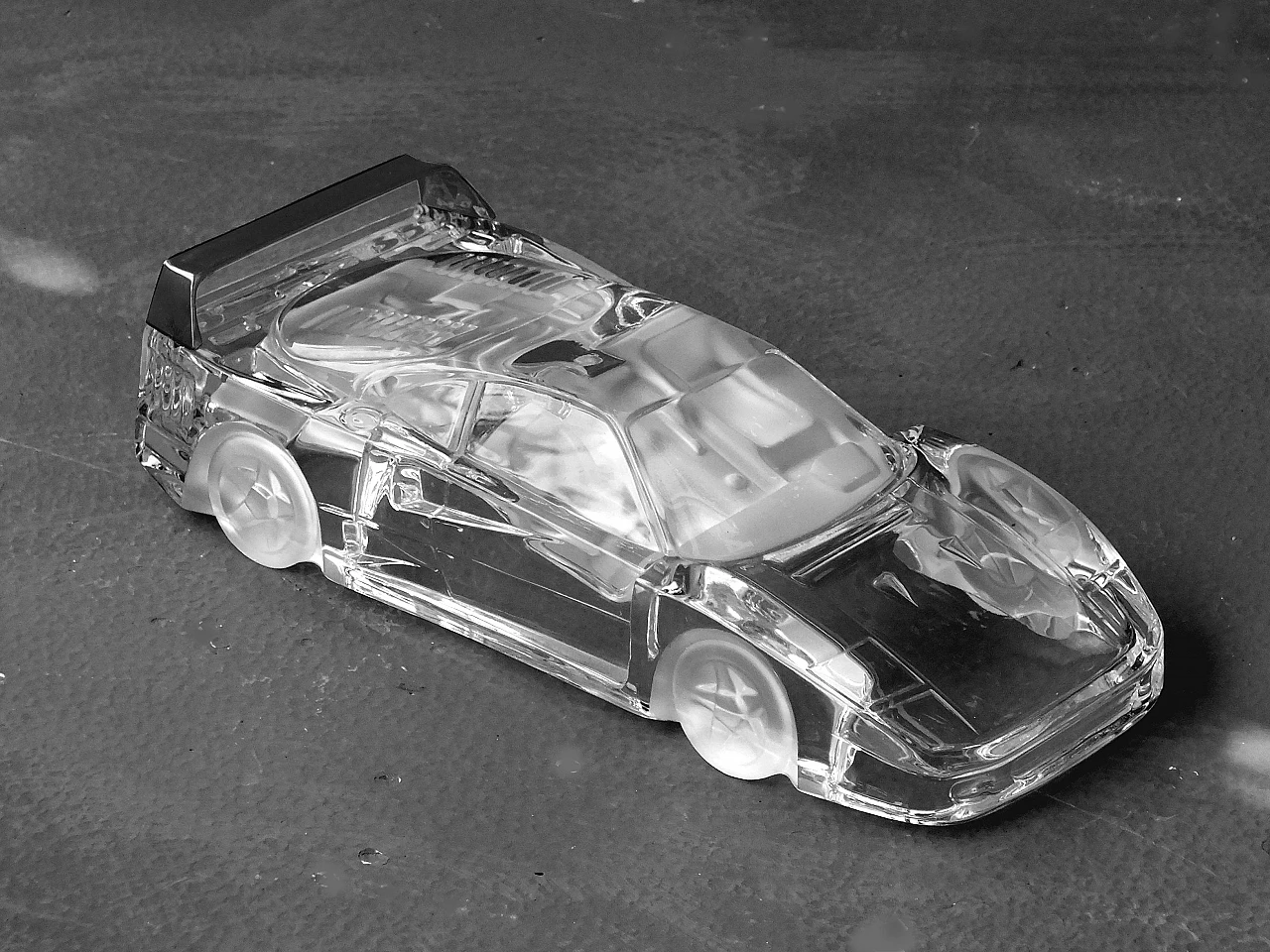 Ferrari F40 crystal model by Arnolfo di Cambio, 1980s 9