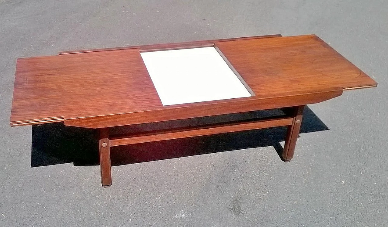 Beech coffee table in the style of Ico Parisi, 1950s 2