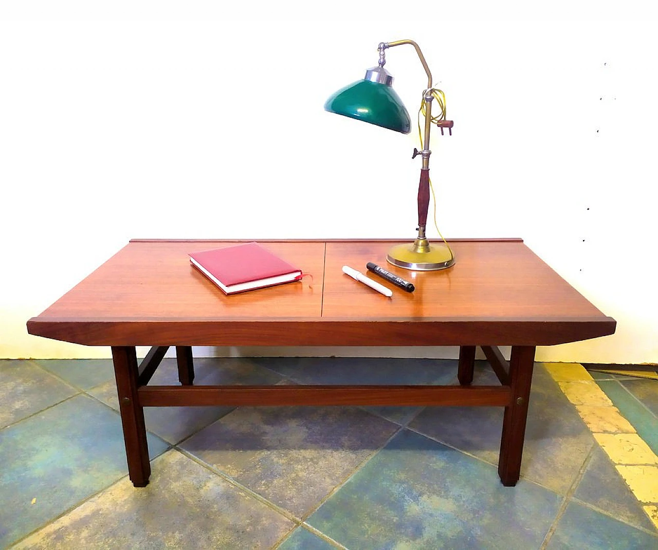 Beech coffee table in the style of Ico Parisi, 1950s 3