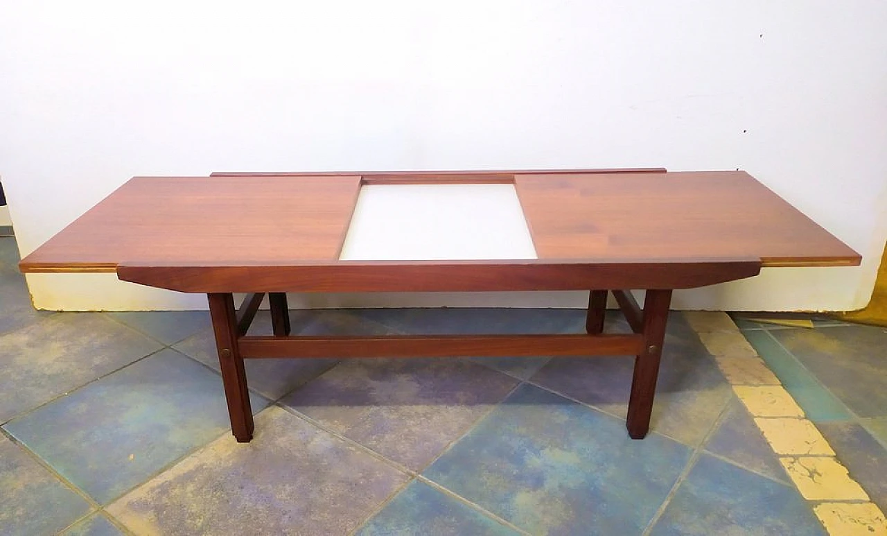 Beech coffee table in the style of Ico Parisi, 1950s 4