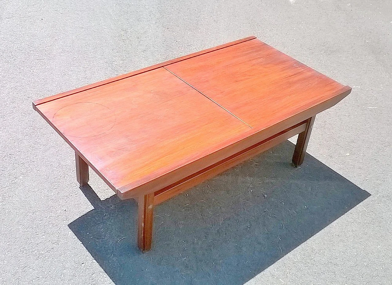 Beech coffee table in the style of Ico Parisi, 1950s 9