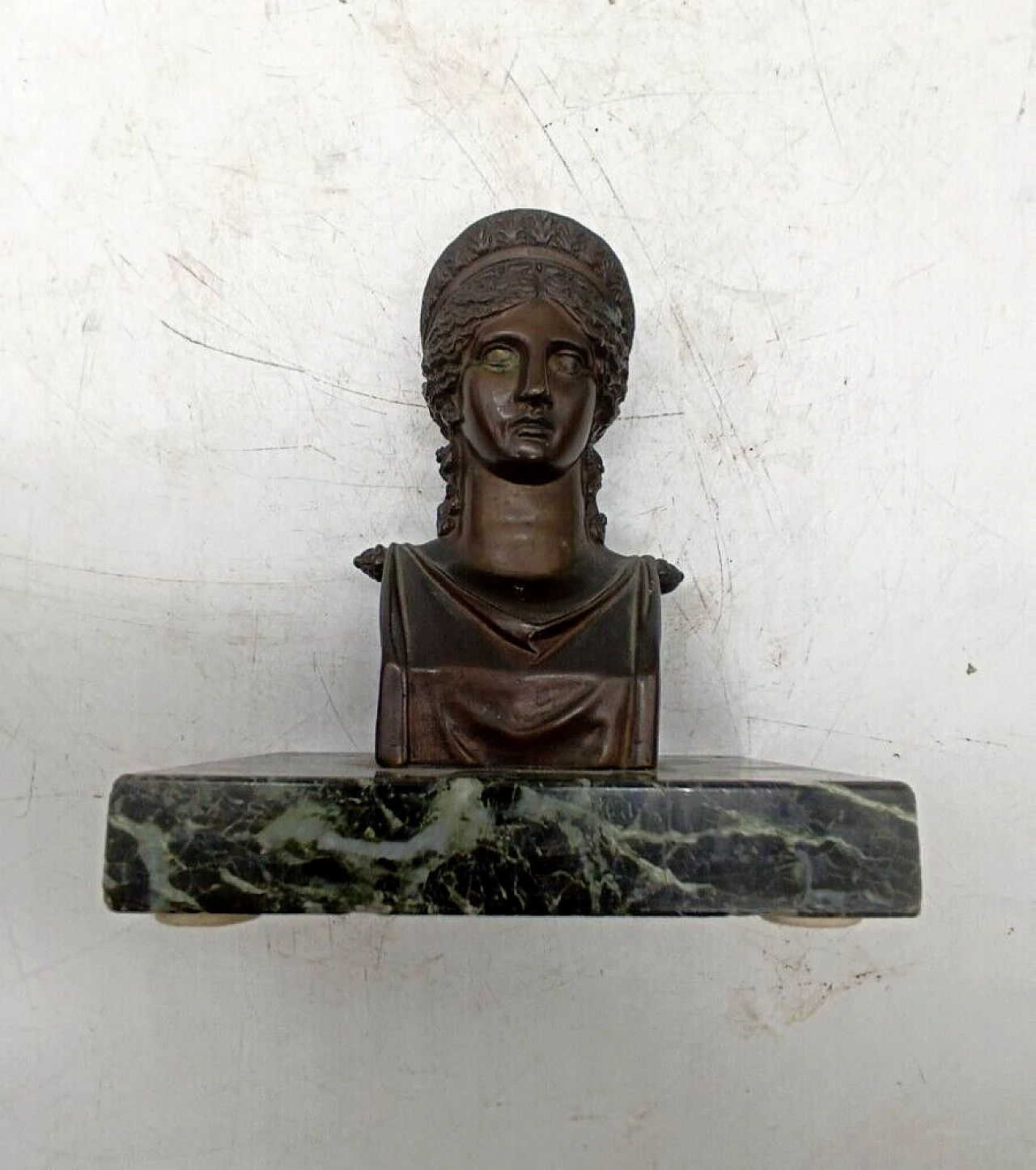 Patinated bronze bust of Augusta, early 19th century 1