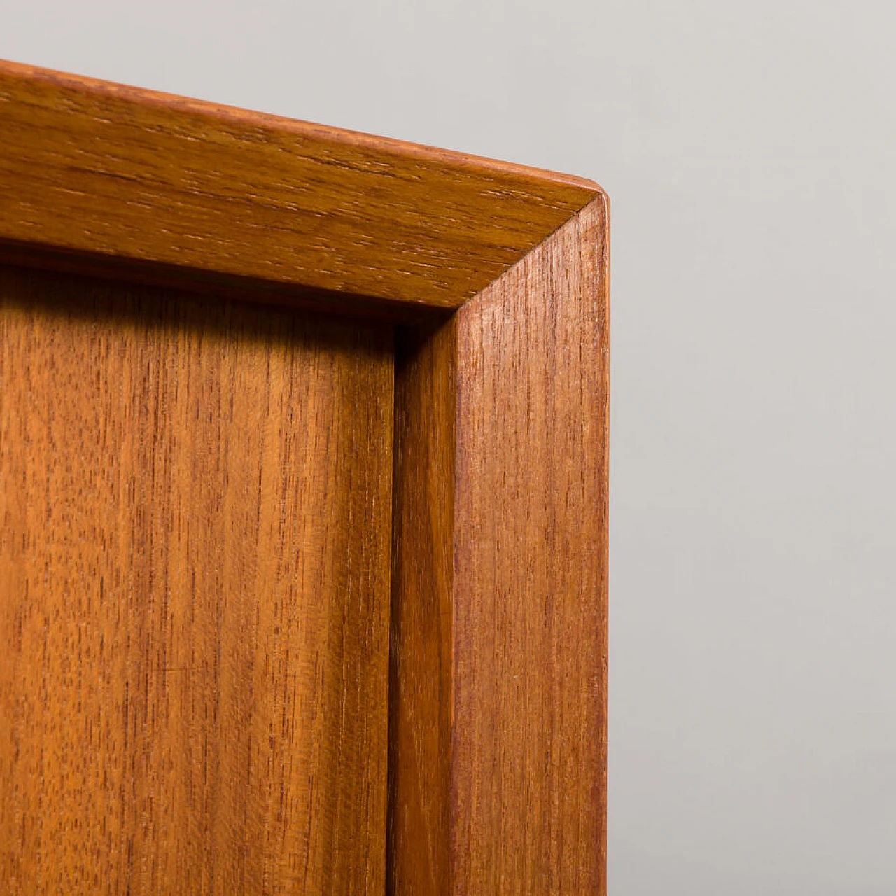 Danish teak wall bookcase by Poul Cadovius, 1960s 17