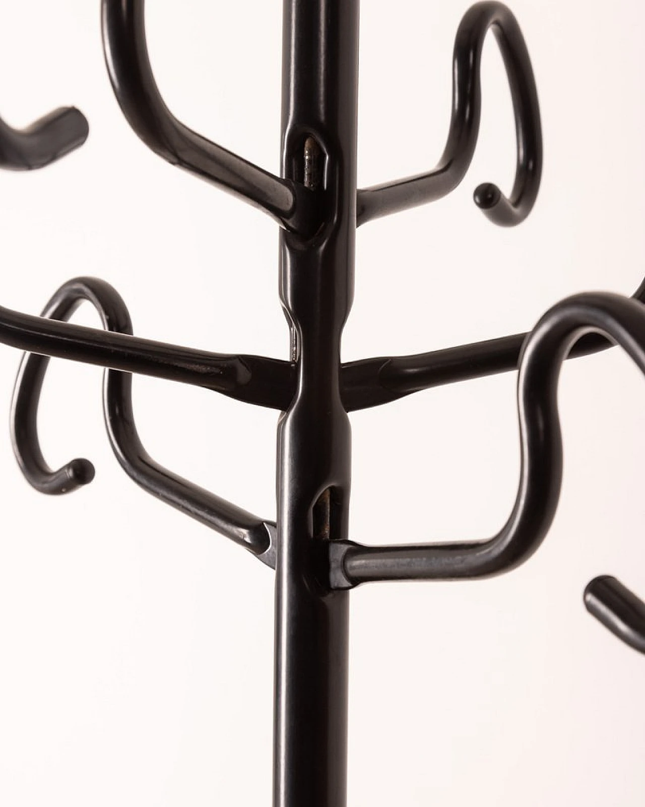 Clothes stand in black steel by F.lli Castiglioni for Zanotta, 1980s 3