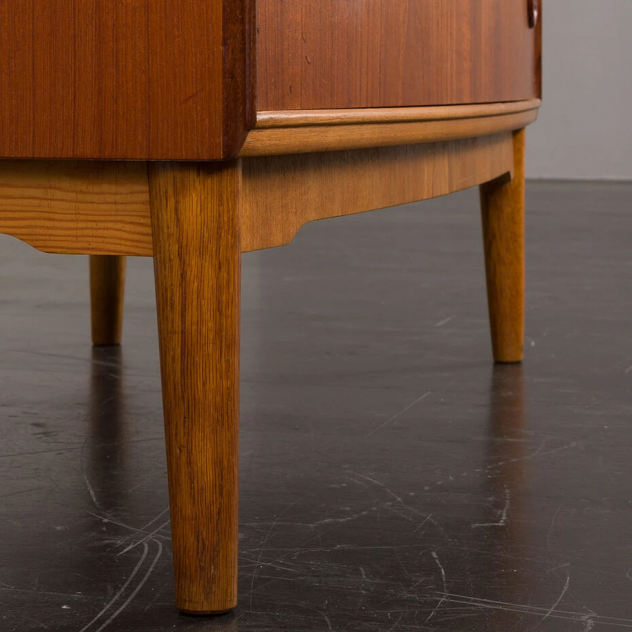 Danish curved-front dresser by Kai Kristiansen, 1960s 12