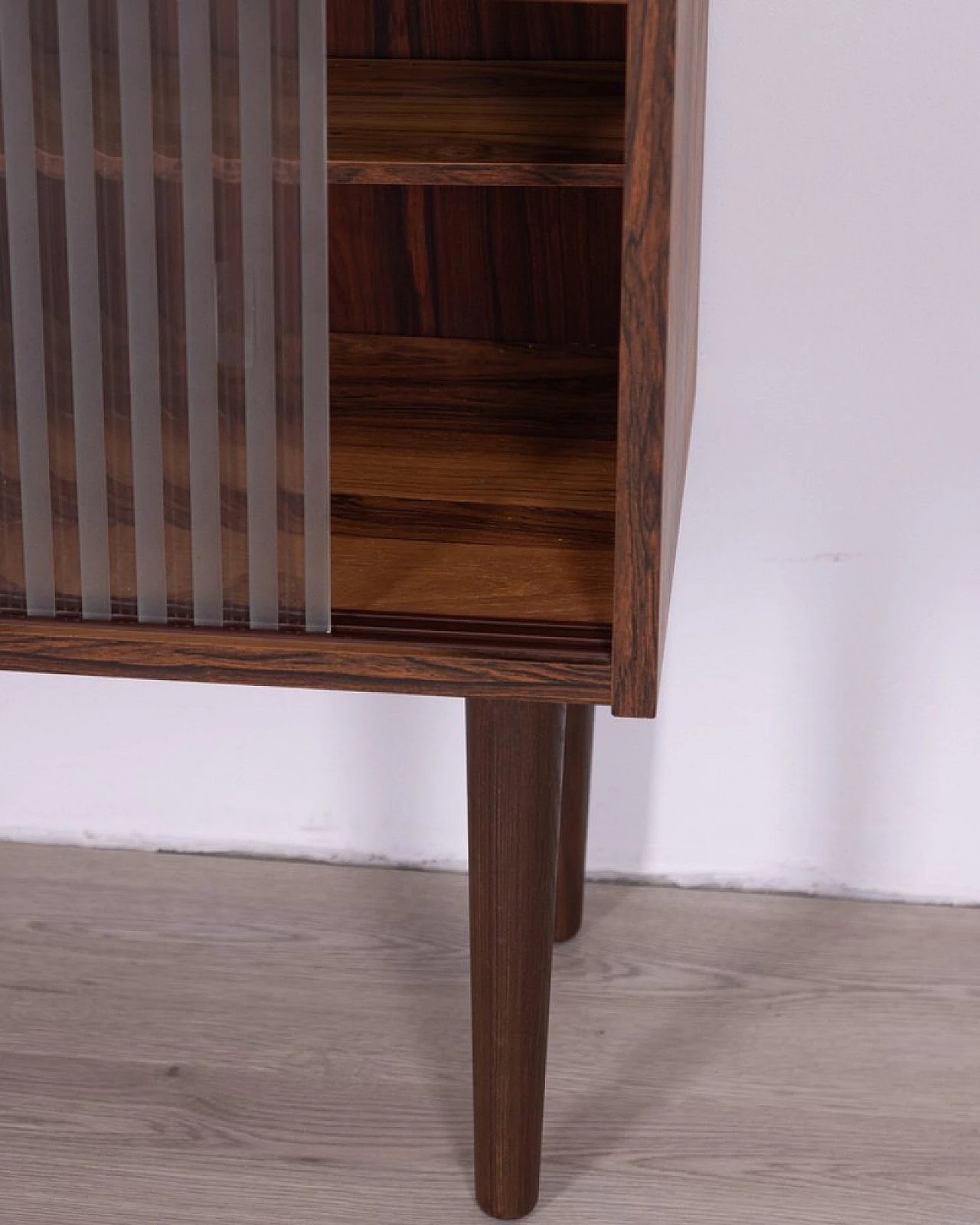 Sideboard in rosewood and glass by Poul Cadovius, 1960s 7