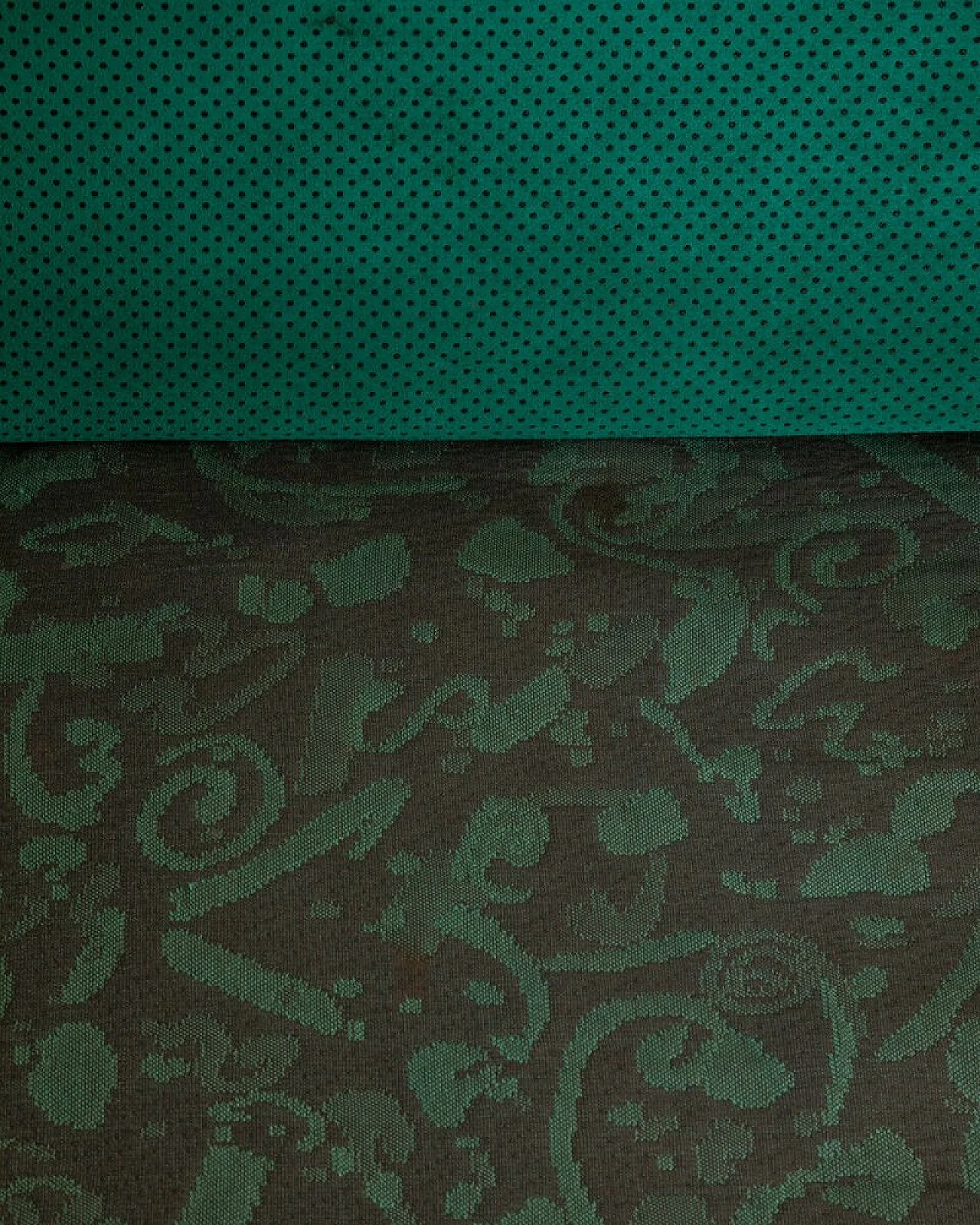 Sofa in green velvet by Maurizio Salvato for Saporiti, 1980s 8