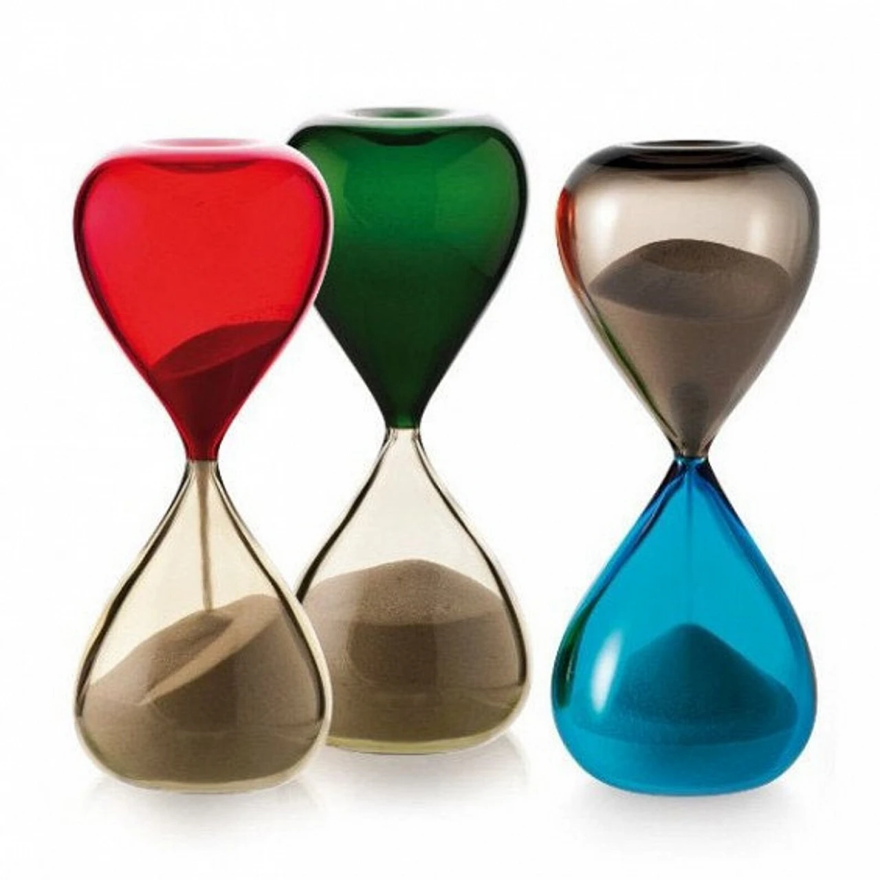 Hourglass in Murano glass by Fulvio Bianconi for Venini, 1983 7