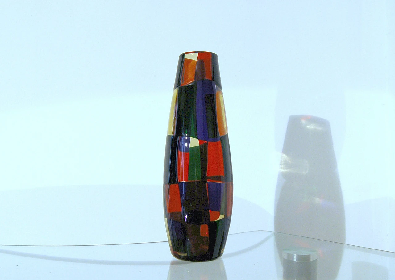 Vase Pezzato Parigi di Fulvio Bianconi per Venini, 2001 1