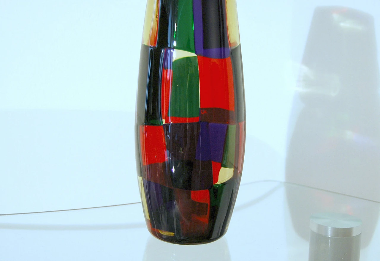 Vase Pezzato Parigi di Fulvio Bianconi per Venini, 2001 3