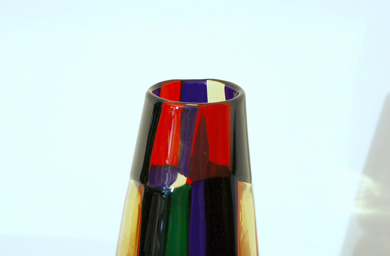 Vase Pezzato Parigi di Fulvio Bianconi per Venini, 2001 5