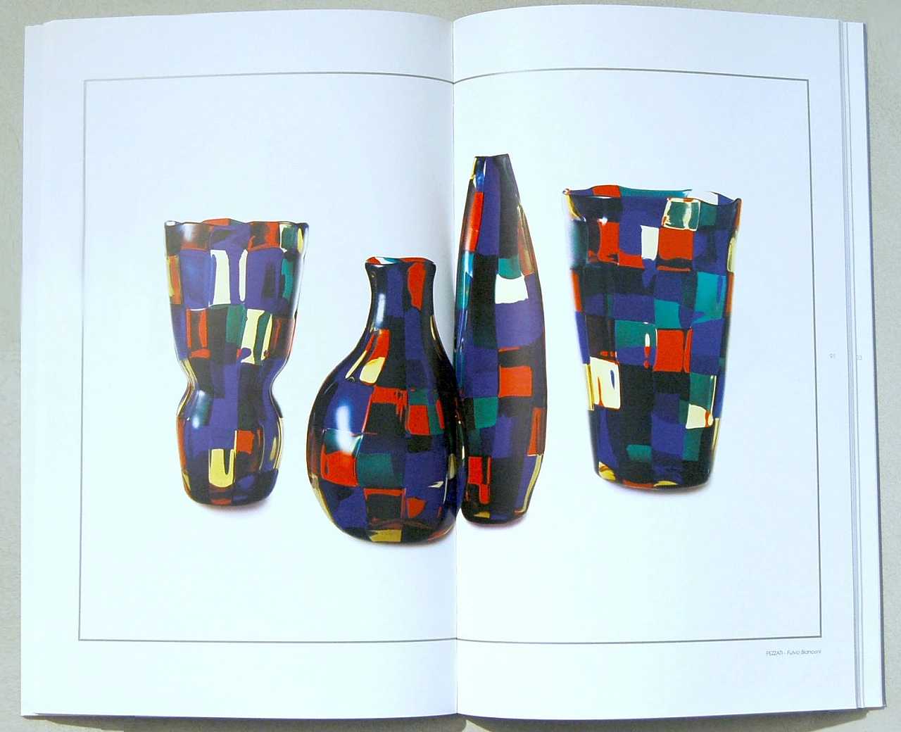 Vase Pezzato Parigi di Fulvio Bianconi per Venini, 2001 7