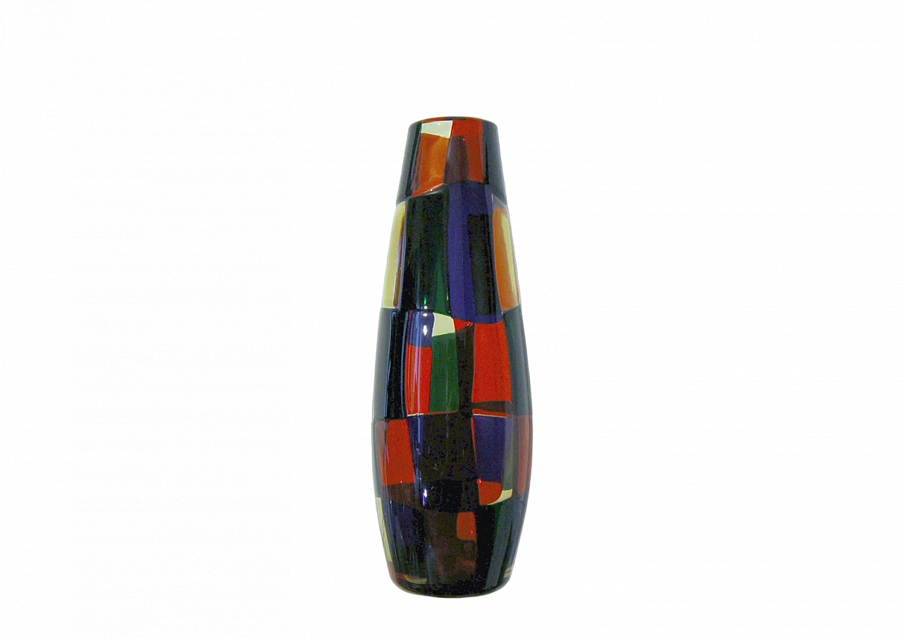 Vase Pezzato Parigi di Fulvio Bianconi per Venini, 2001 9