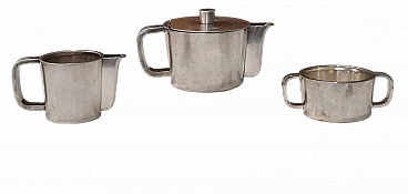 Teapot, milk jug and sugar bowl by Gio Ponti for Krupp, 1930s