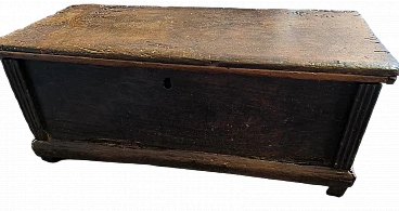 Chestnut wood chest, 18th century