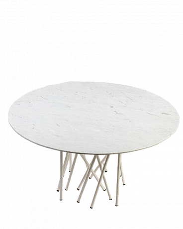 Carrara marble Octopus coffee table by Colombo for Arflex, 2007