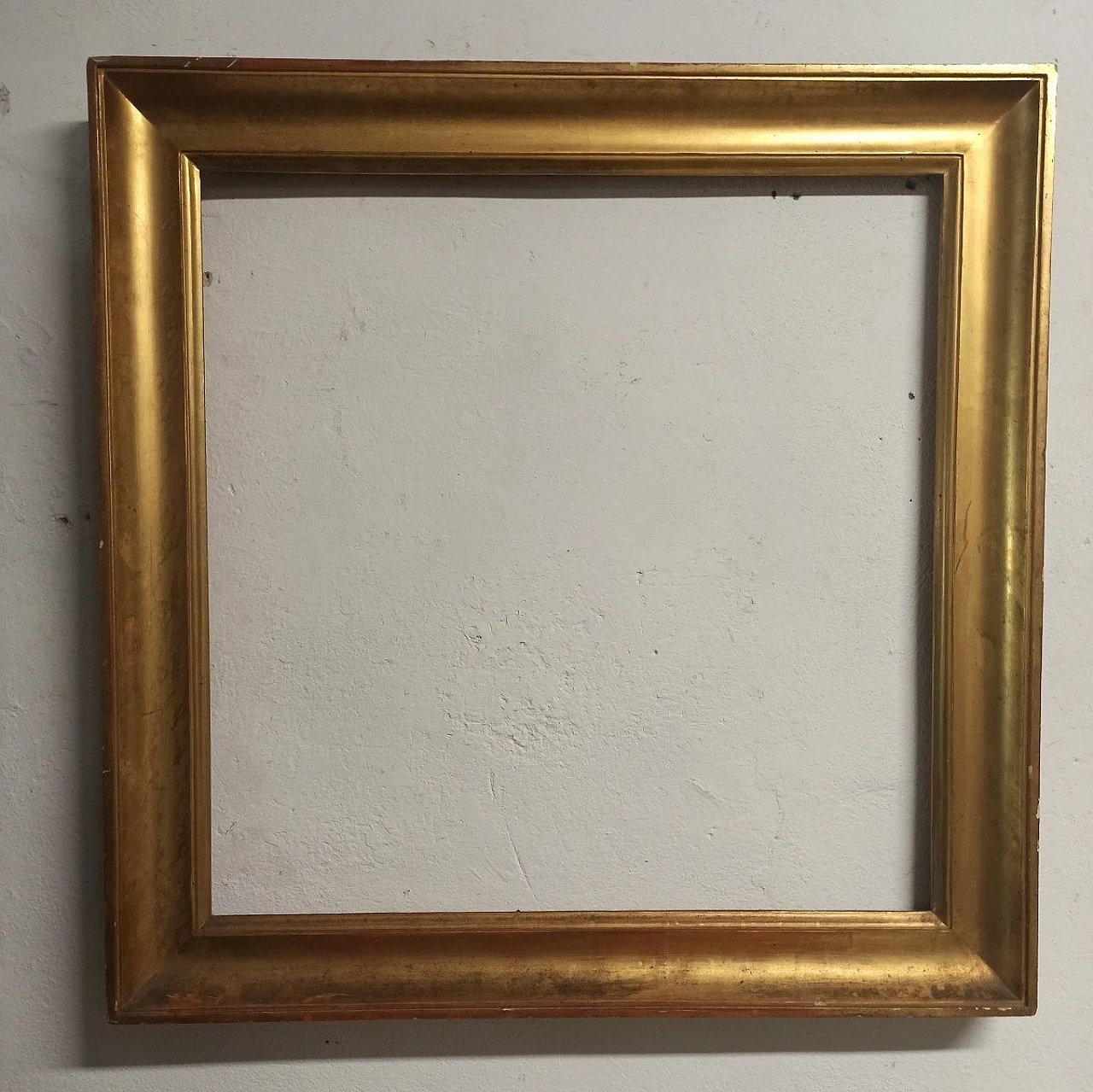 Empire square gilded wood frame, early 19th century 1