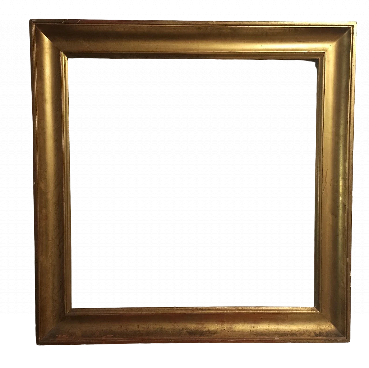 Empire square gilded wood frame, early 19th century 2