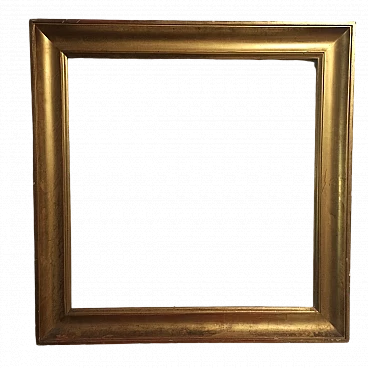 Empire square gilded wood frame, early 19th century