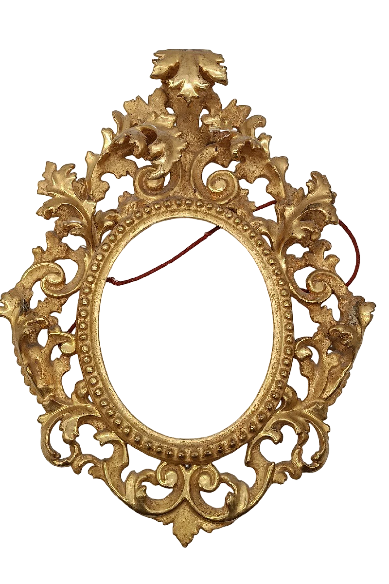 Gilded and carved wood frame, second half of the 19th century 2