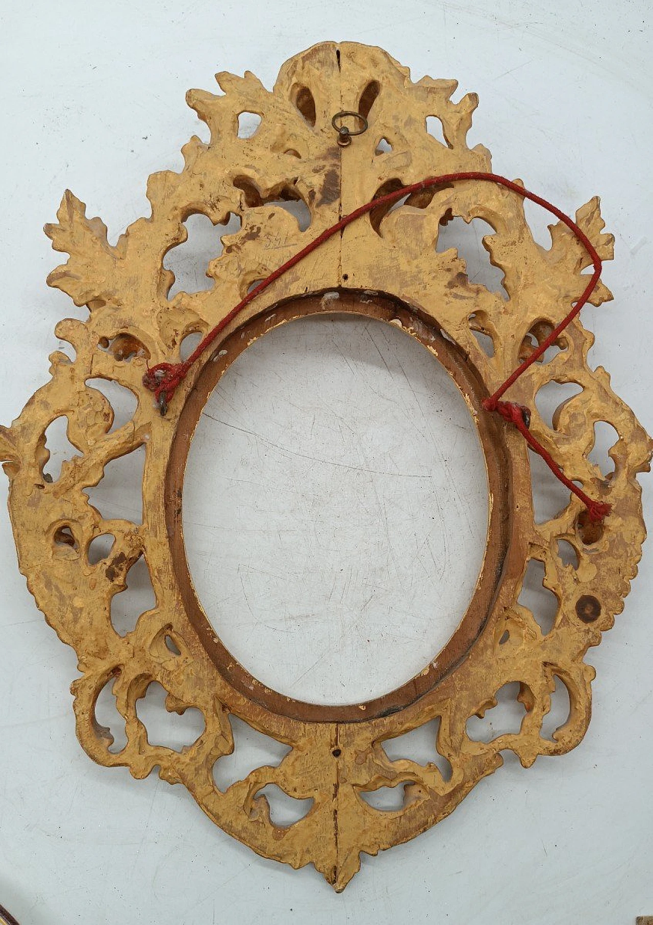 Gilded and carved wood frame, second half of the 19th century 7