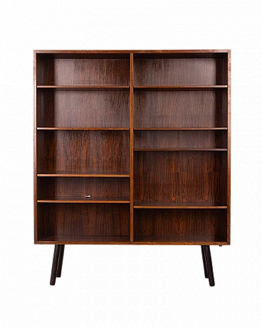 Rosewood bookcase by Gunni Omann for Omann Jun, 1960s