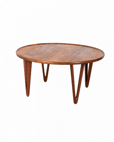 Rosewood coffee table by Tove & Edvard Kindt-Larsen, 1950s