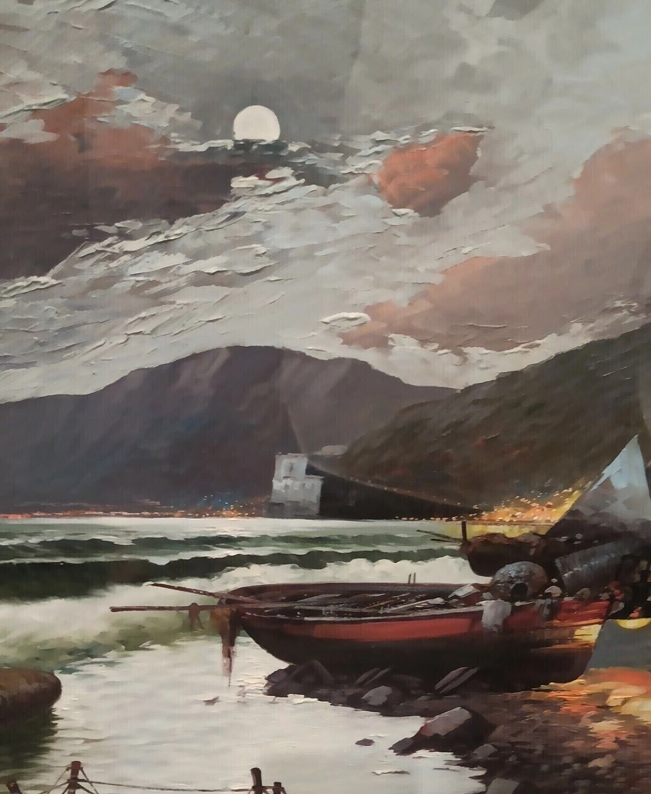 Vittorio Colucci, seascape, oil painting on canvas 6