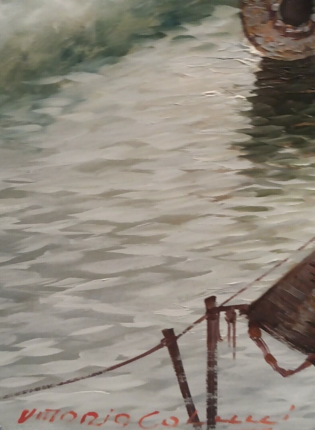 Vittorio Colucci, seascape, oil painting on canvas 13