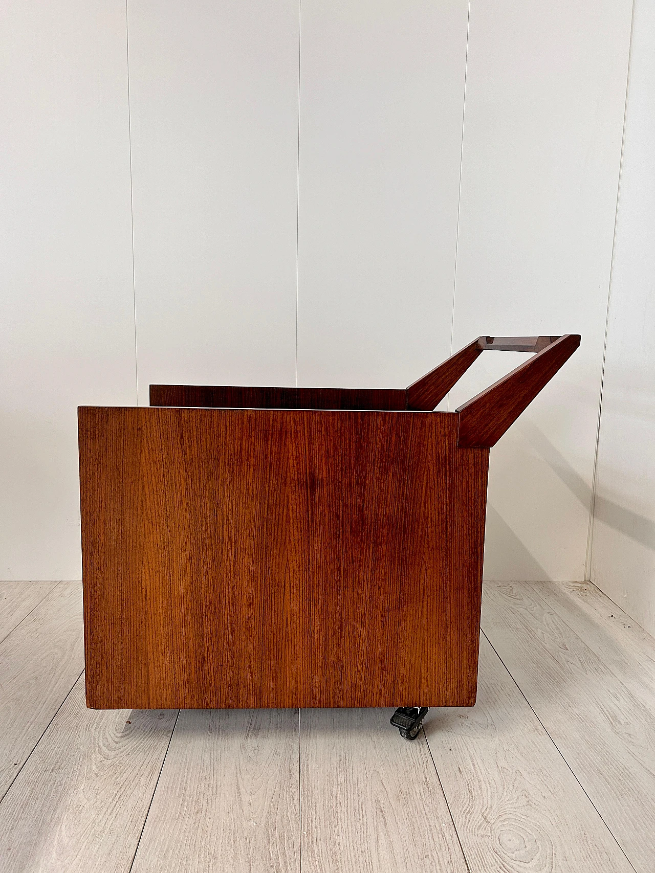 TL22 desk & chest of drawers in wood by Albini & Helg for Poggi, 1958 19