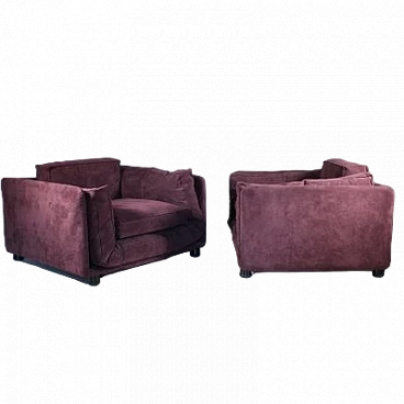 Pair of Flap armchair by De Pas Durbino & Lomazzi for Zanotta