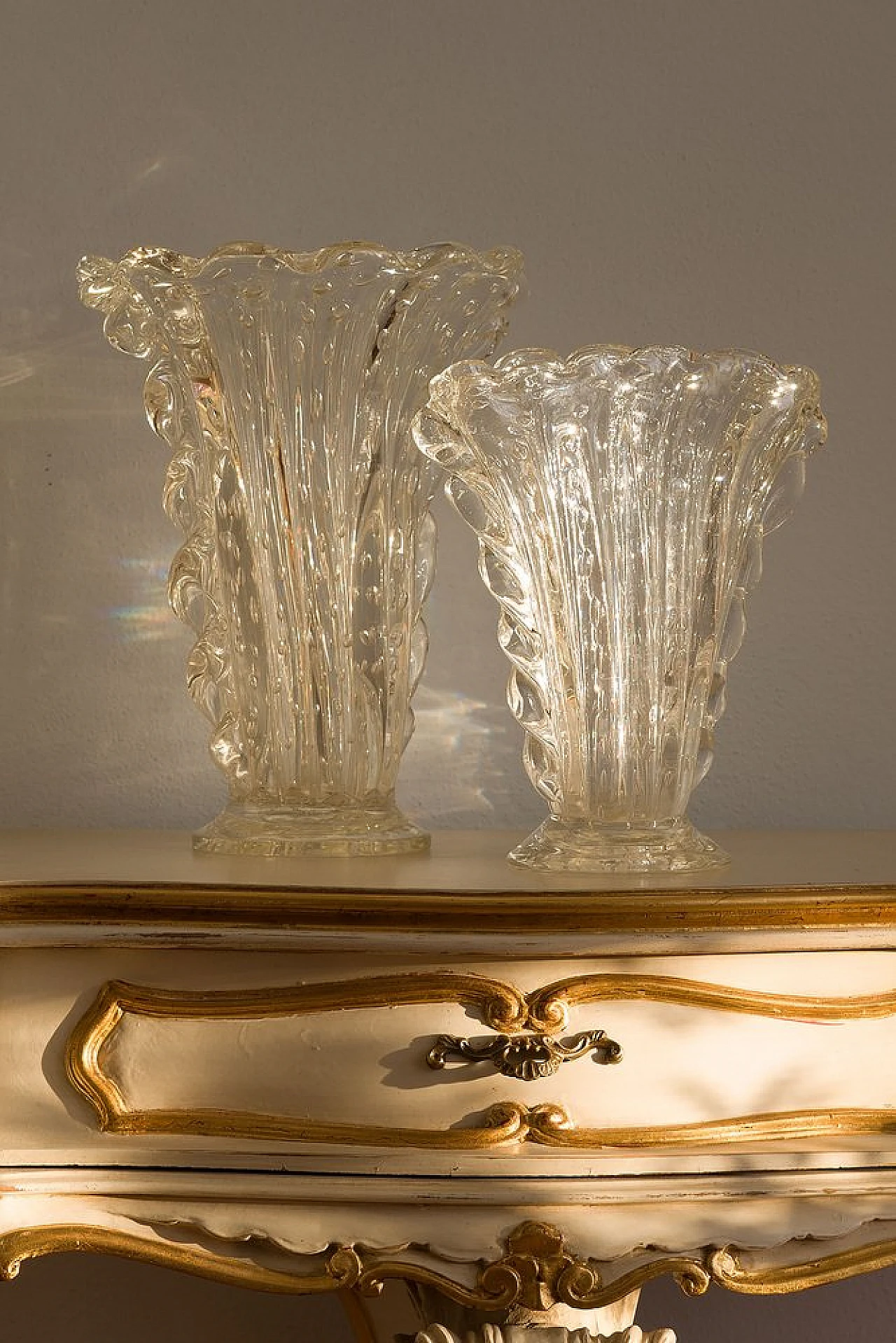 Vaso Art Dèco di Ercole Barovier per Barovier & Toso, anni '30 9