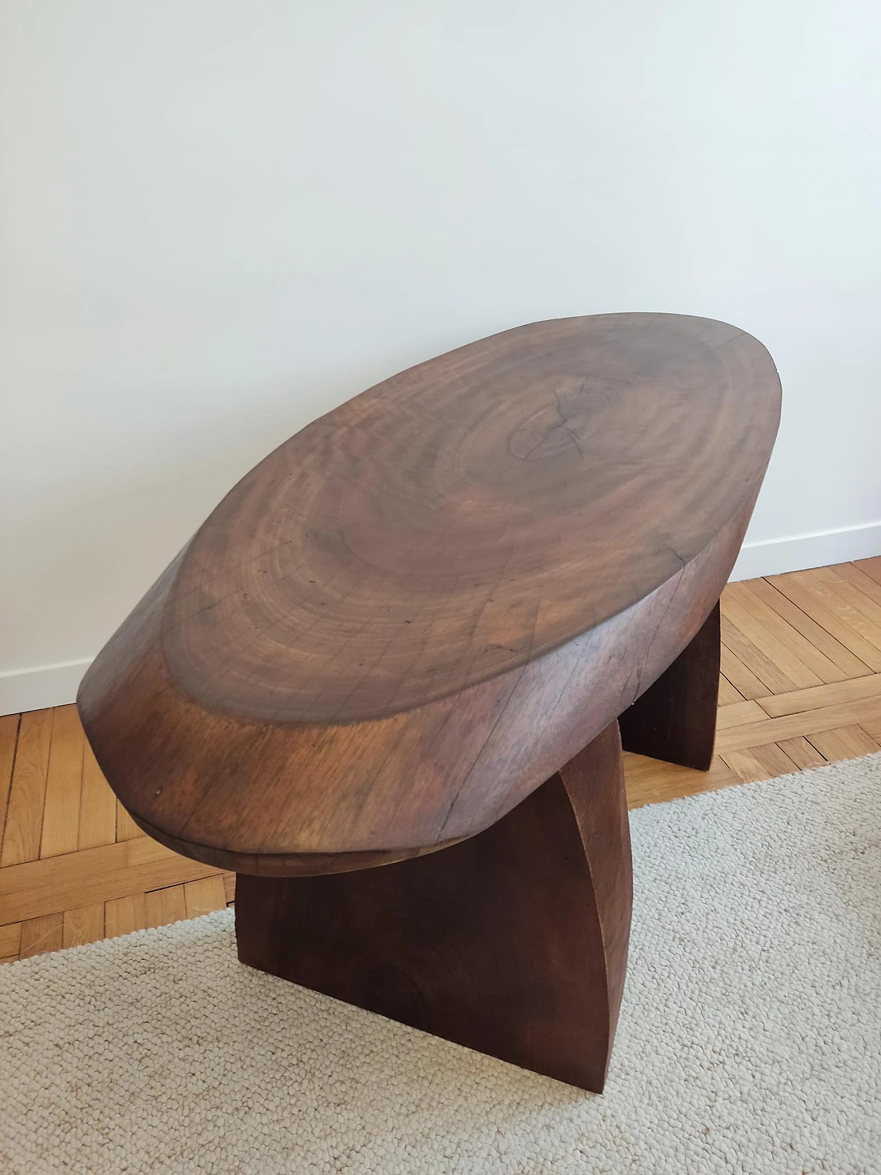 Log console table, 1950s 3